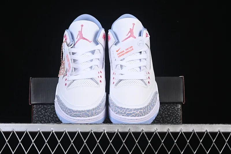 All categories Air Jordan Jordan series basketball shoes Air Jordan 3 Air Jordan 3 "Cobalt Bliss" AJ3 Joe 3 pastel fluorescent HQ0784-101